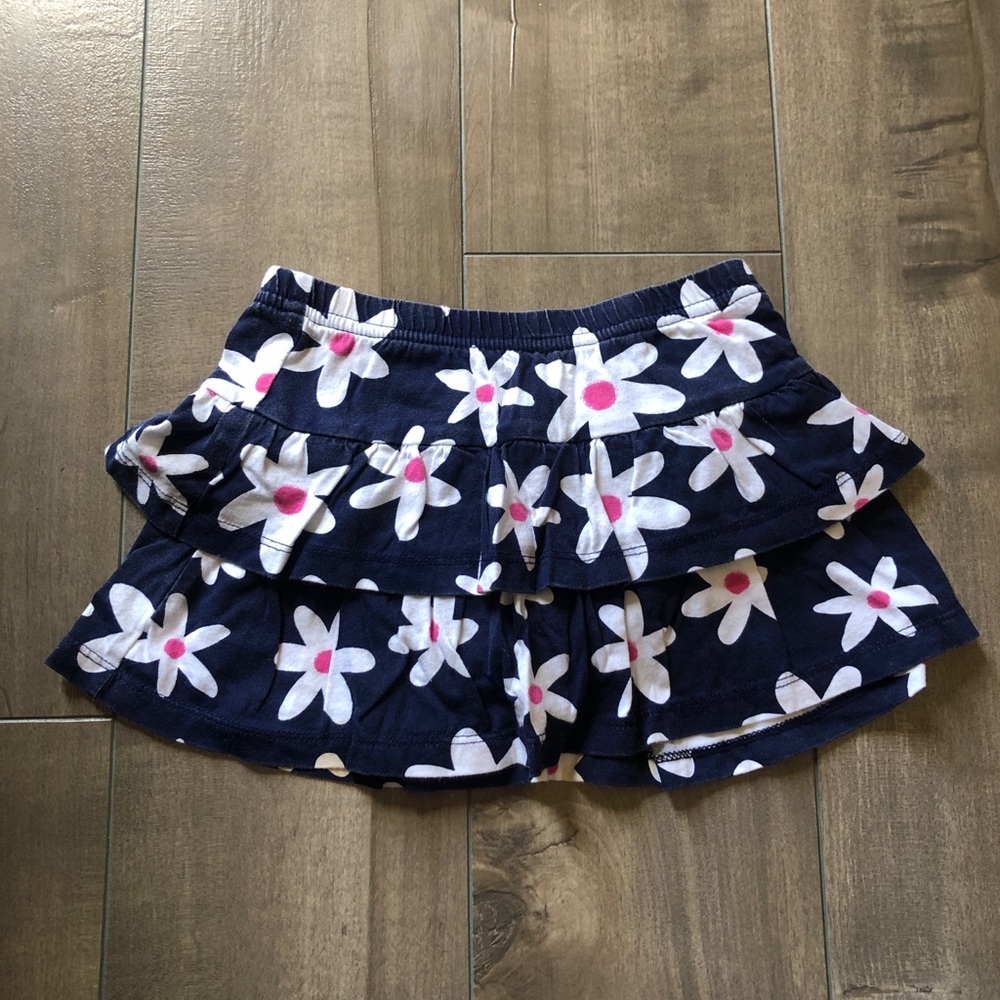 Jumping Beans 18 Month Navy Floral Skirt